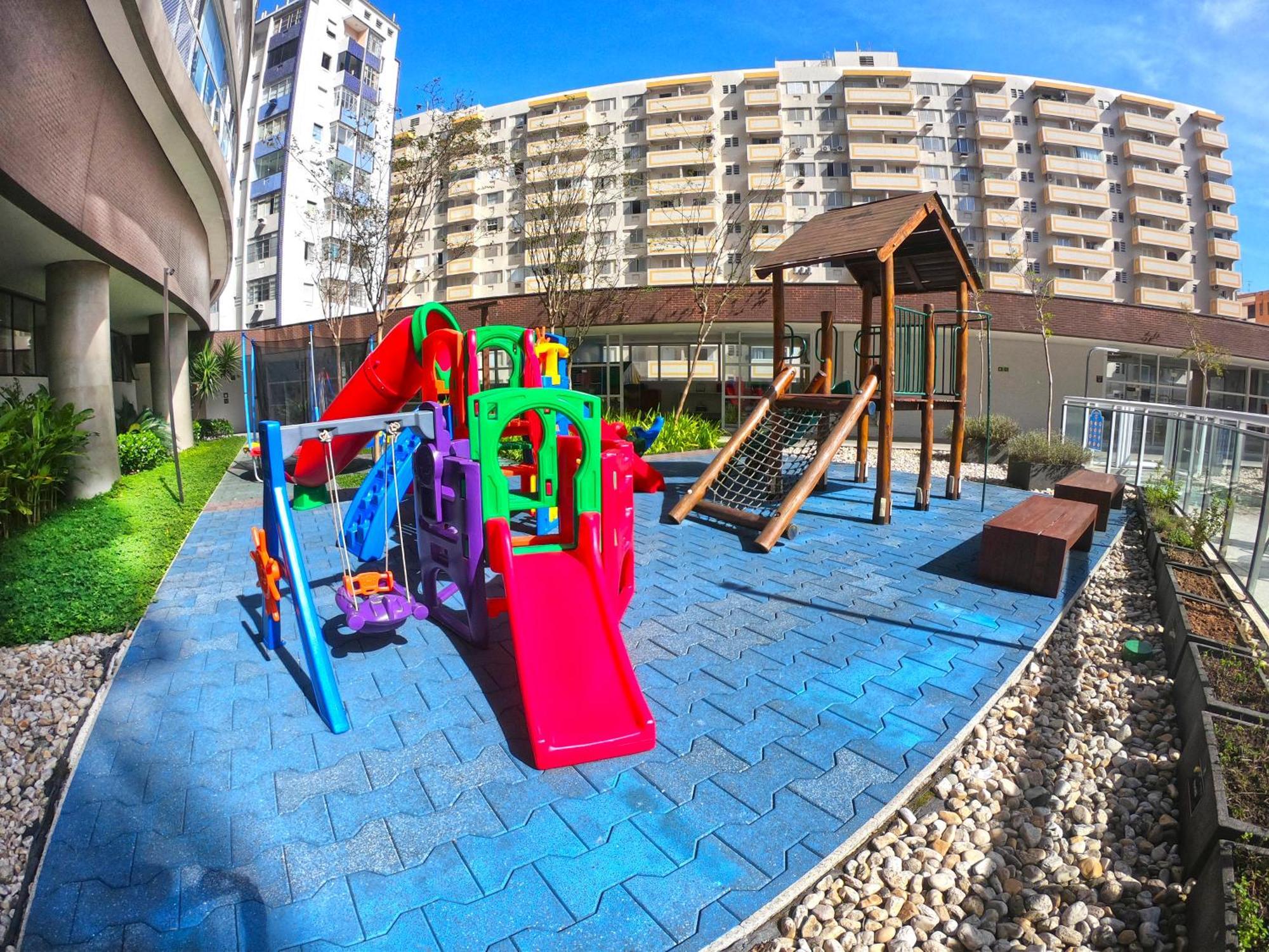 Book Santos - Unlimited 3202 - 2 Quartos Alto Padrao Vista Mar Bagian luar foto